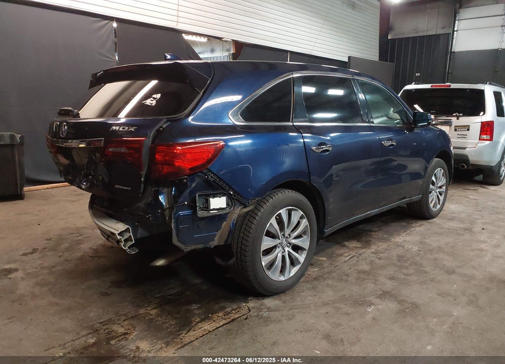 2015 ACURA MDX VIN: 5FRYD4H42FB024671