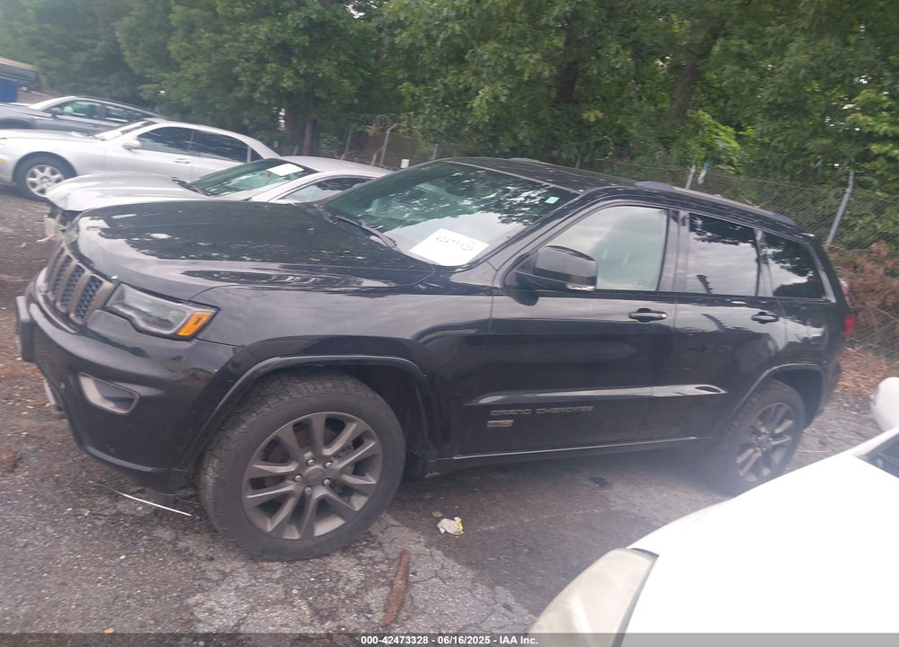2016 JEEP GRAND CHEROKEE VIN: 1C4RJFBG5GC409928