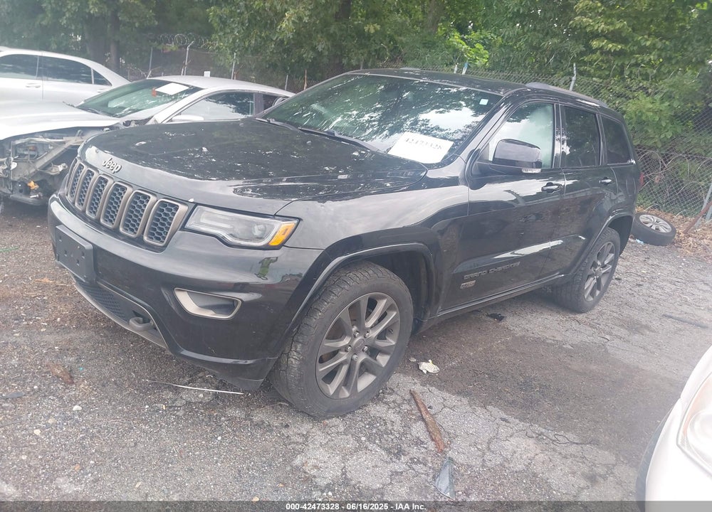 2016 JEEP GRAND CHEROKEE VIN: 1C4RJFBG5GC409928