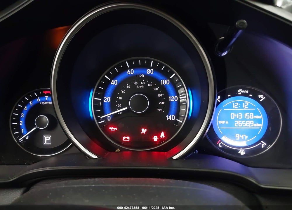 2016 HONDA FIT VIN: JHMGK5H57GX008358