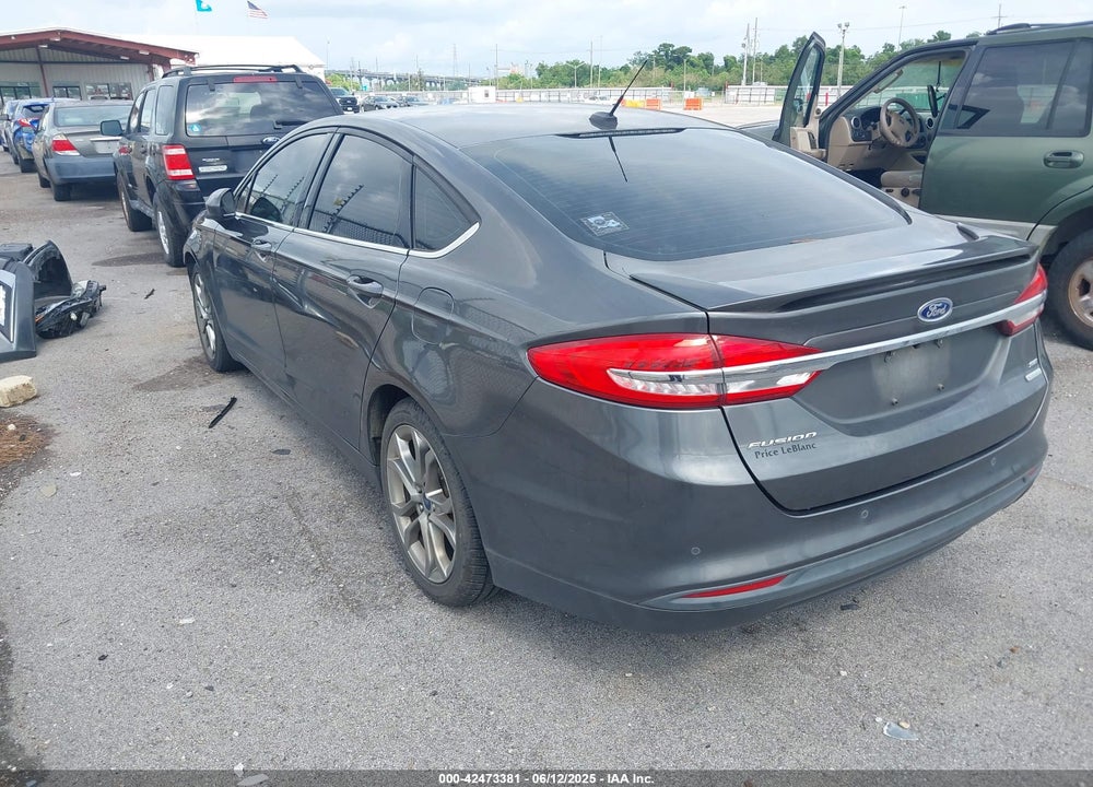 2017 FORD FUSION SE VIN: 3FA6P0HDXHR290035