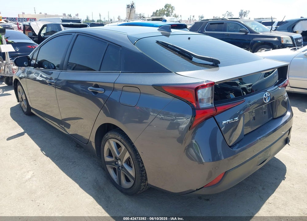 2019 TOYOTA PRIUS VIN: JTDKARFU1K3091222