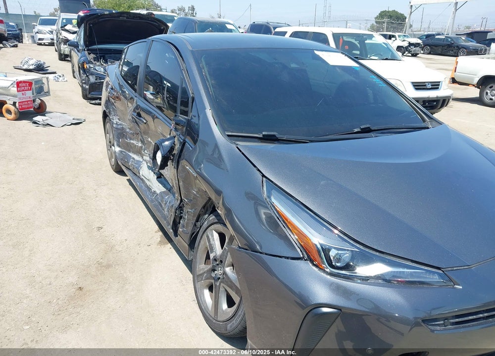2019 TOYOTA PRIUS VIN: JTDKARFU1K3091222