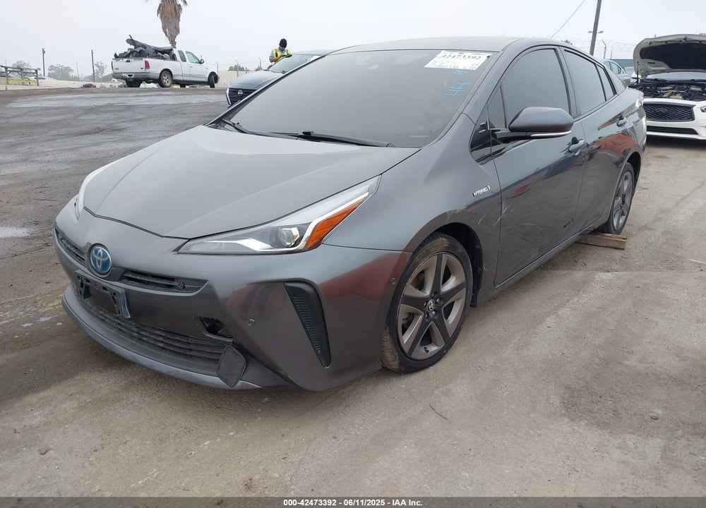 2019 TOYOTA PRIUS VIN: JTDKARFU1K3091222