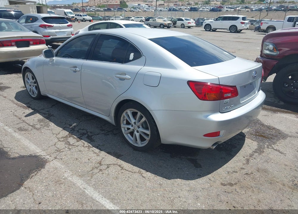 2006 LEXUS IS250 VIN: JTHBK262662013211