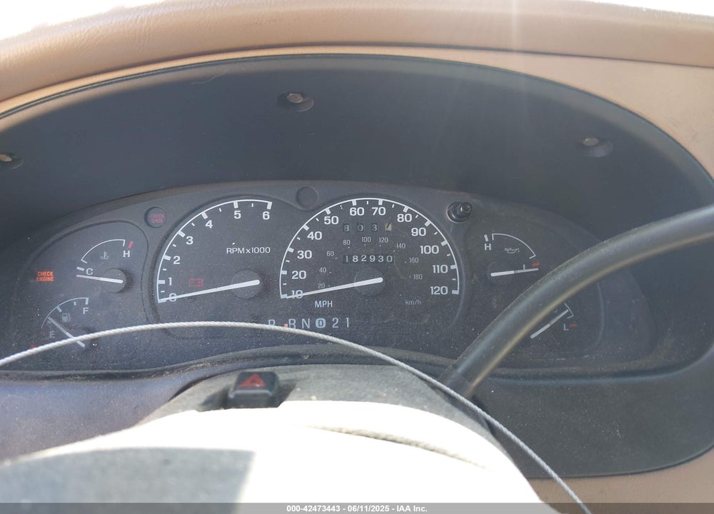 1997 FORD EXPLORER EDDIE BAUER/LIMITED/XL/XLT VIN: 1FMDU34E0VUC56910