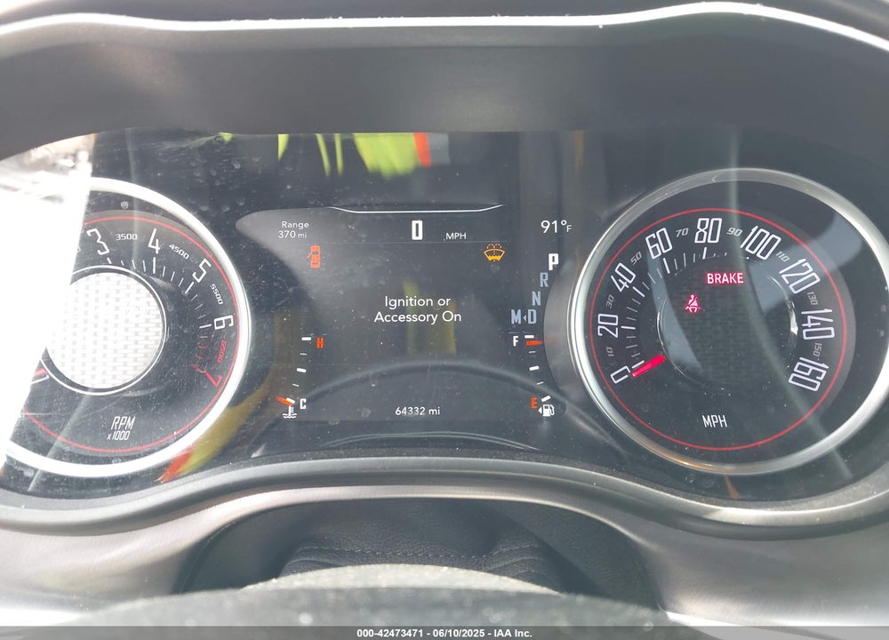 2021 DODGE CHALLENGER VIN: 2C3CDZAG1MH630696