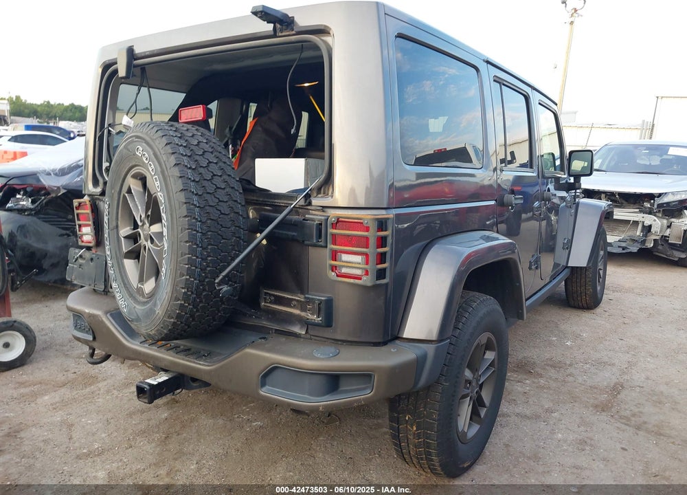 2016 JEEP WRANGLER UNLIMITED VIN: 1C4HJWEG8GL198652