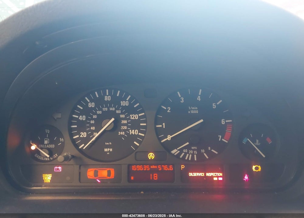 2001 BMW X5 3.0 VIN: WBAFA53551LM63051