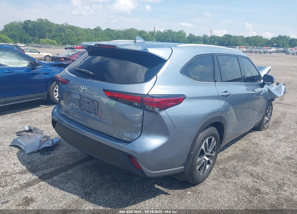 2022 TOYOTA HIGHLANDER VIN: 5TDGZRBH0NS190351