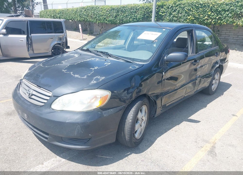 2003 TOYOTA COROLLA LE VIN: JTDBR32E230031425