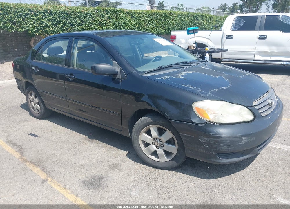2003 TOYOTA COROLLA LE VIN: JTDBR32E230031425