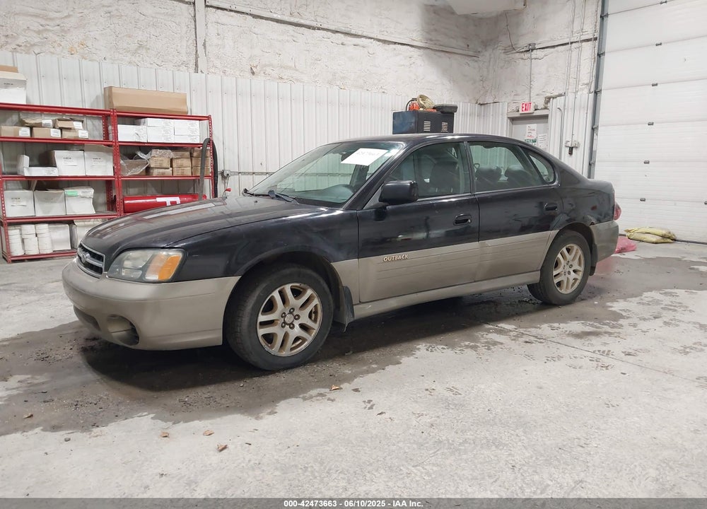 2002 SUBARU OUTBACK LIMITED VIN: 4S3BE686227209143