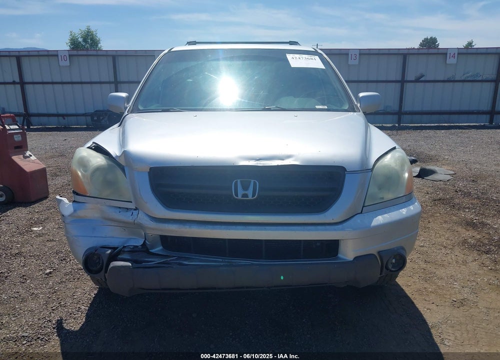 2005 HONDA PILOT EX-L VIN: 5FNYF18595B052680