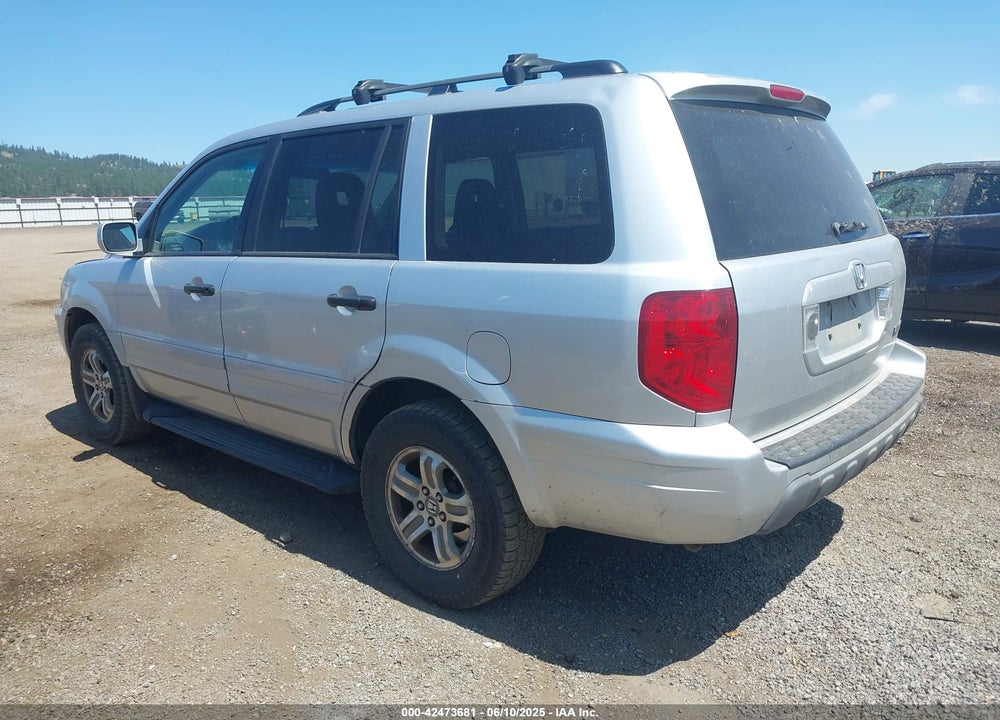 2005 HONDA PILOT EX-L VIN: 5FNYF18595B052680