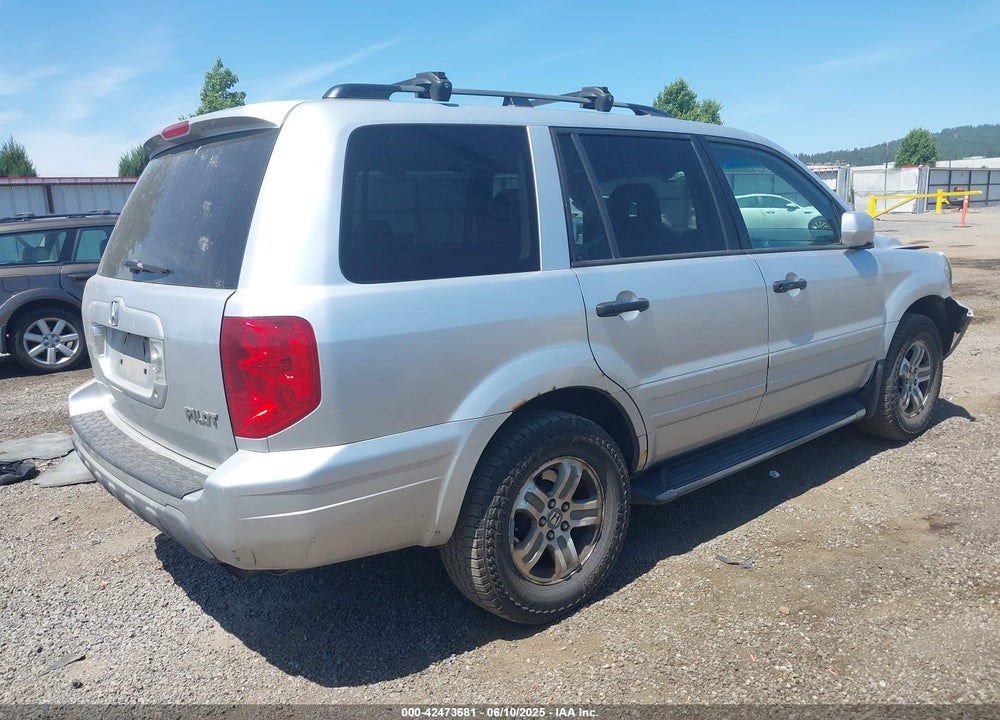 2005 HONDA PILOT EX-L VIN: 5FNYF18595B052680