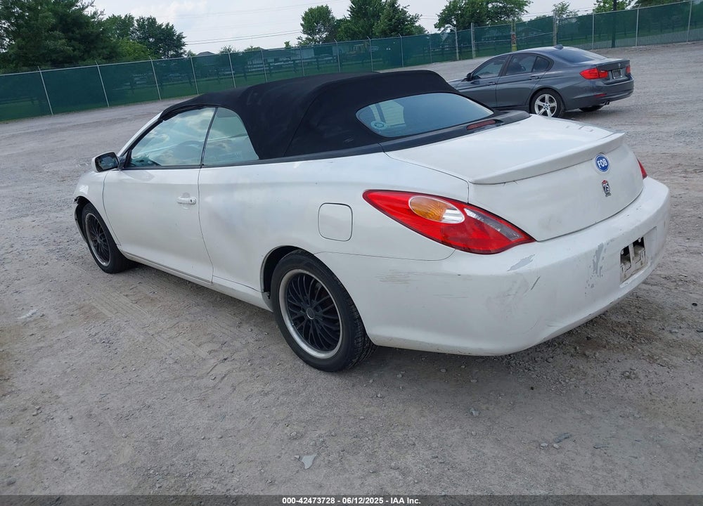 2005 TOYOTA CAMRY SOLARA SE VIN: 4T1FA38P75U044275