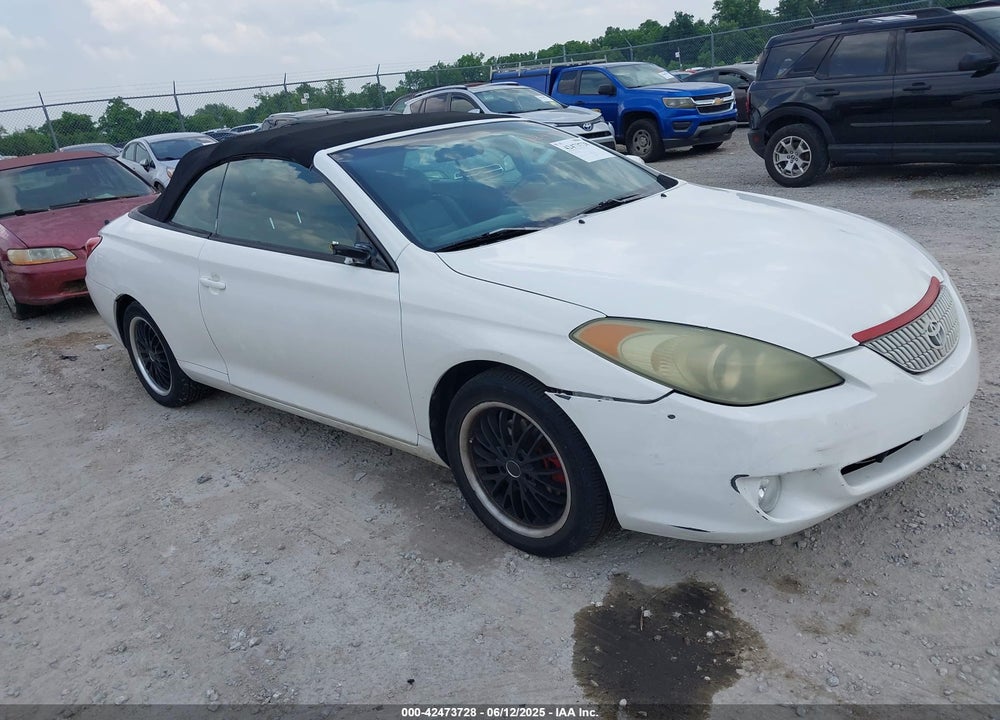2005 TOYOTA CAMRY SOLARA SE VIN: 4T1FA38P75U044275
