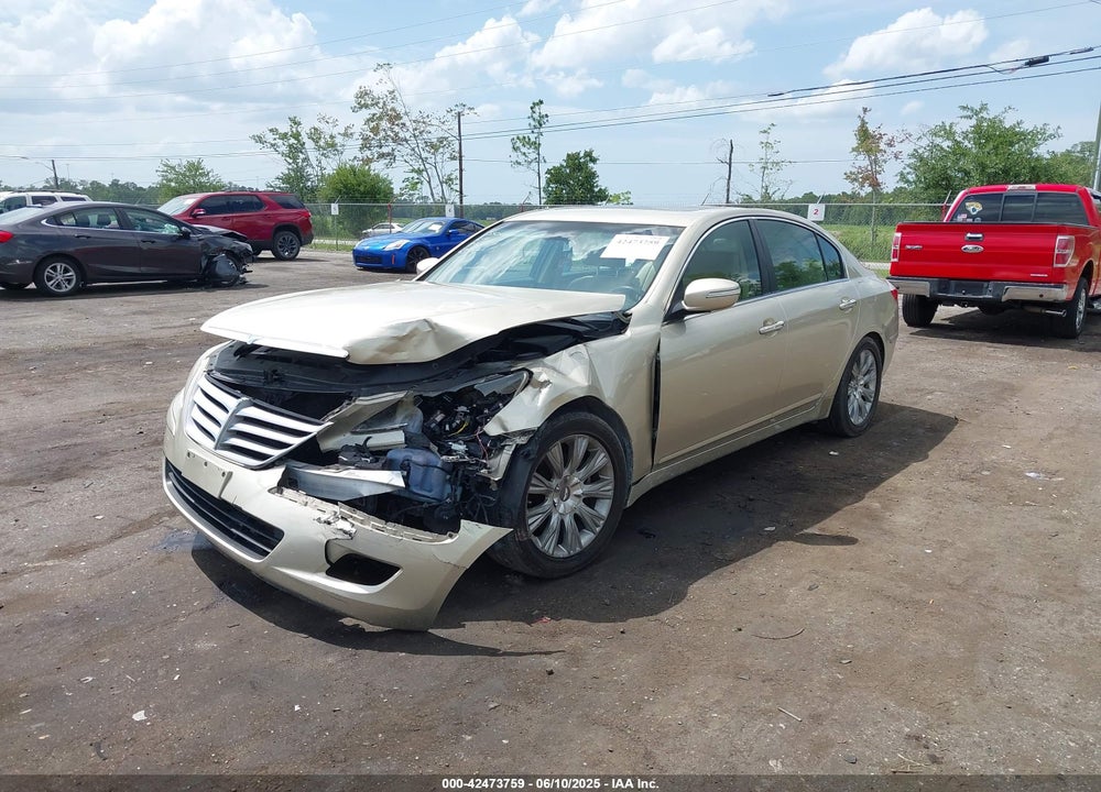 2009 HYUNDAI GENESIS VIN: KMHGC46E99U046394