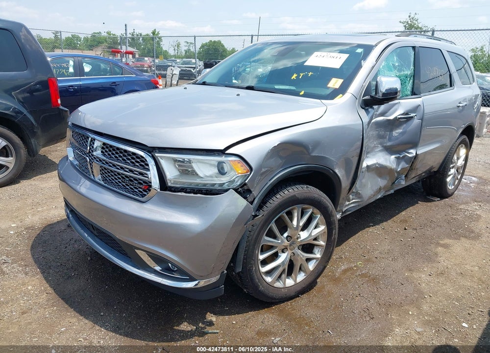 2015 DODGE DURANGO VIN: 1C4RDJEG9FC710304