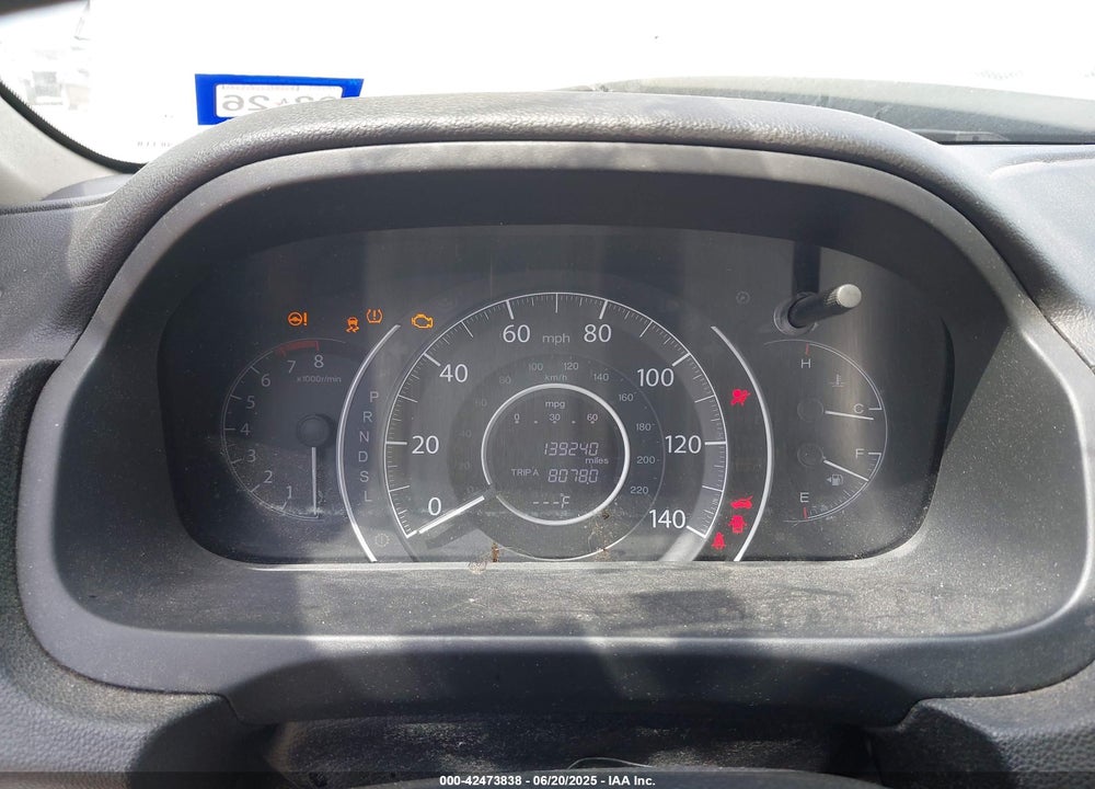 2016 HONDA CR-V VIN: 5J6RM3H45GL004620
