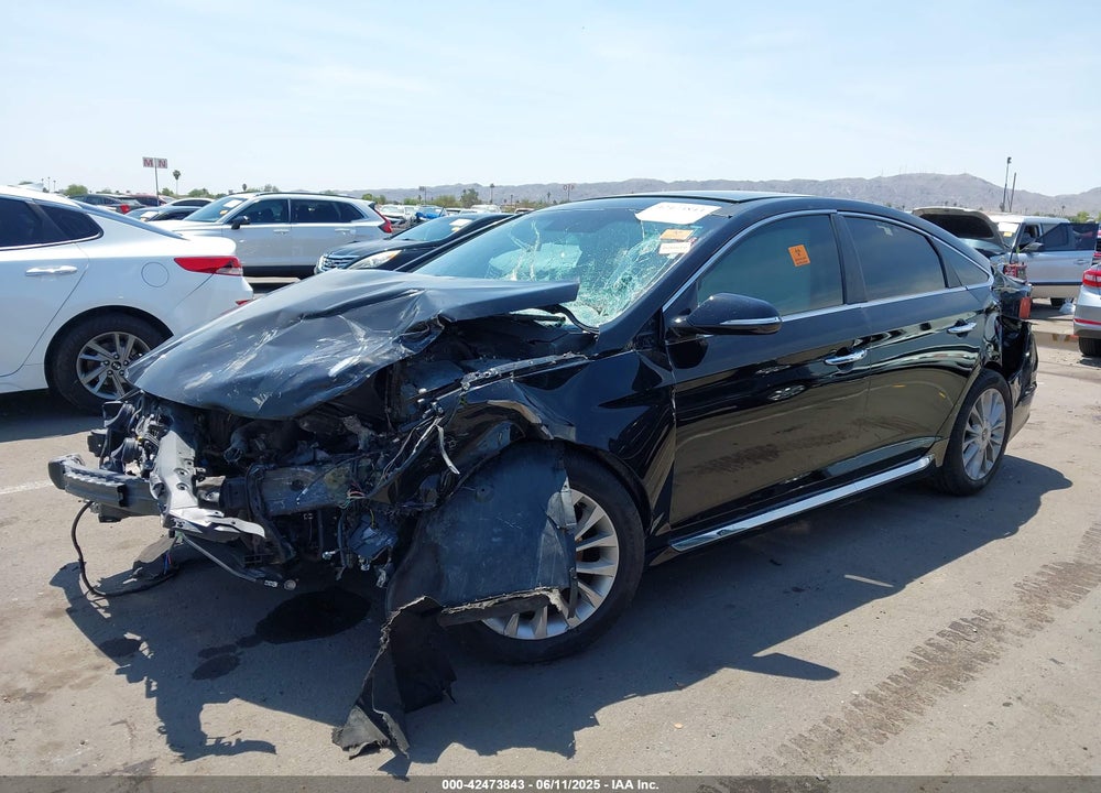 2015 HYUNDAI SONATA VIN: 5NPE34AF0FH251166