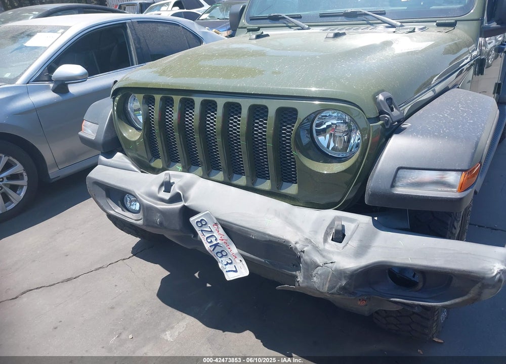 2021 JEEP WRANGLER UNLIMITED VIN: 1C4HJXDG7MW856138