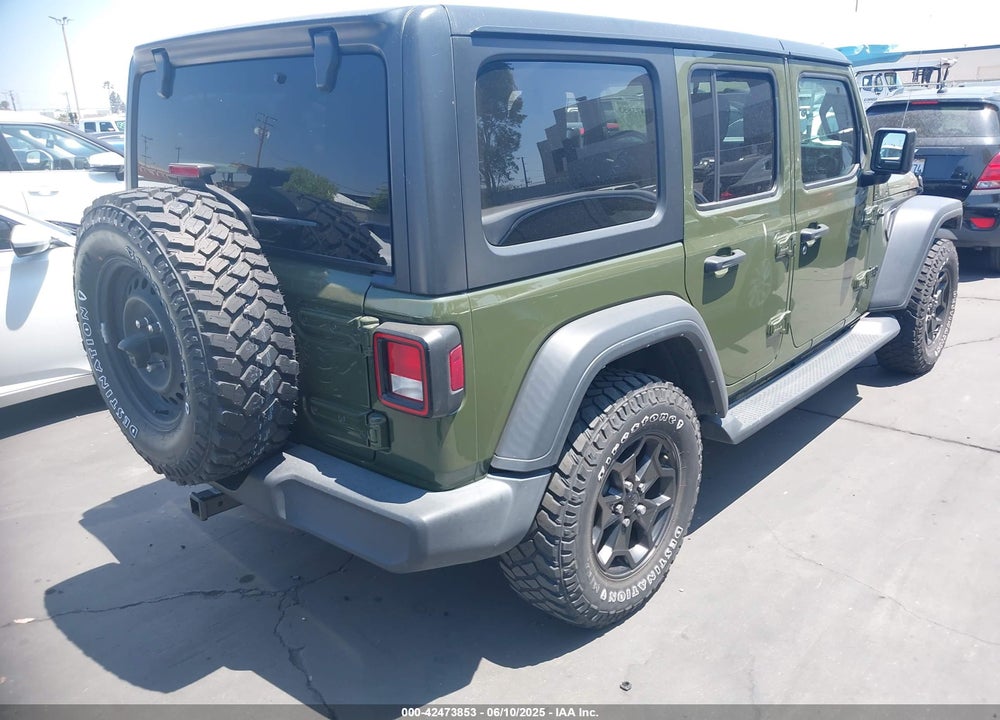 2021 JEEP WRANGLER UNLIMITED VIN: 1C4HJXDG7MW856138