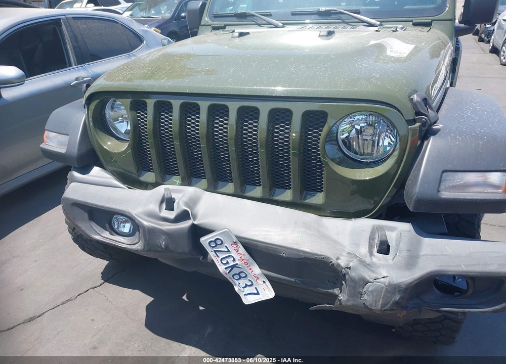 2021 JEEP WRANGLER UNLIMITED VIN: 1C4HJXDG7MW856138
