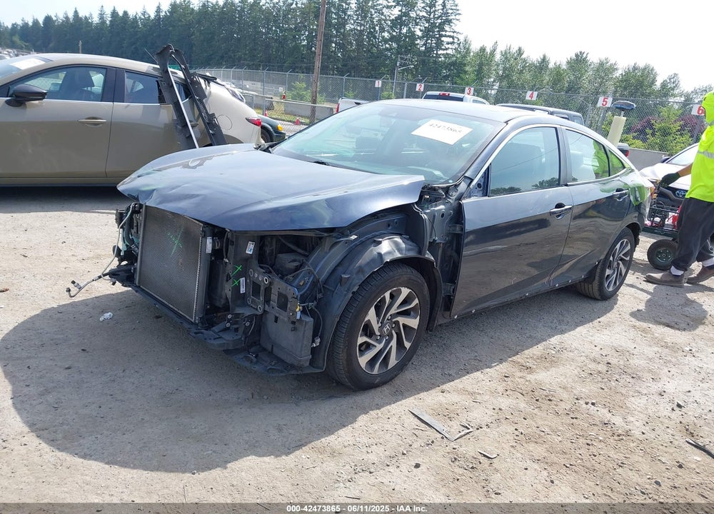 2016 HONDA CIVIC EX VIN: 19XFC2F88GE248198