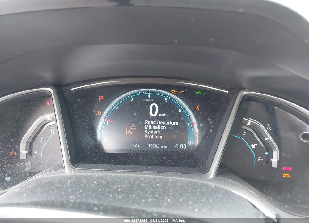 2016 HONDA CIVIC EX VIN: 19XFC2F88GE248198