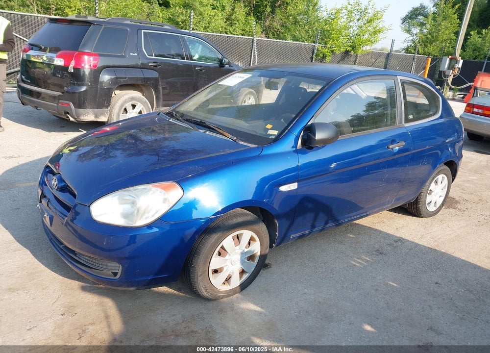 2007 HYUNDAI ACCENT VIN: KMHCM36C07U002897