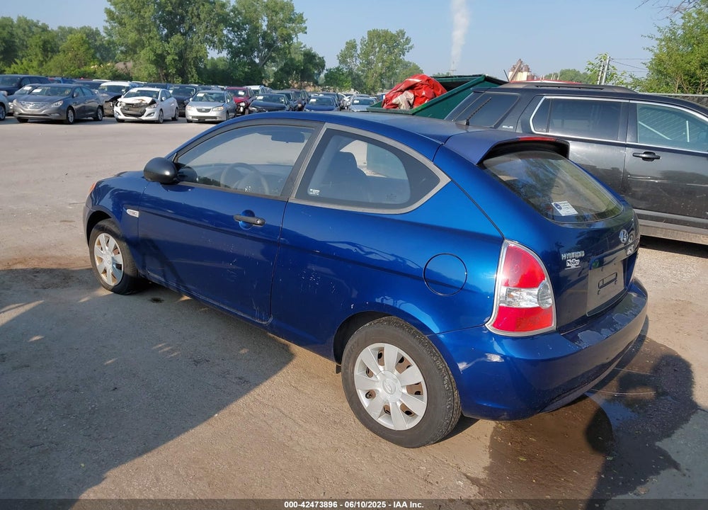 2007 HYUNDAI ACCENT VIN: KMHCM36C07U002897