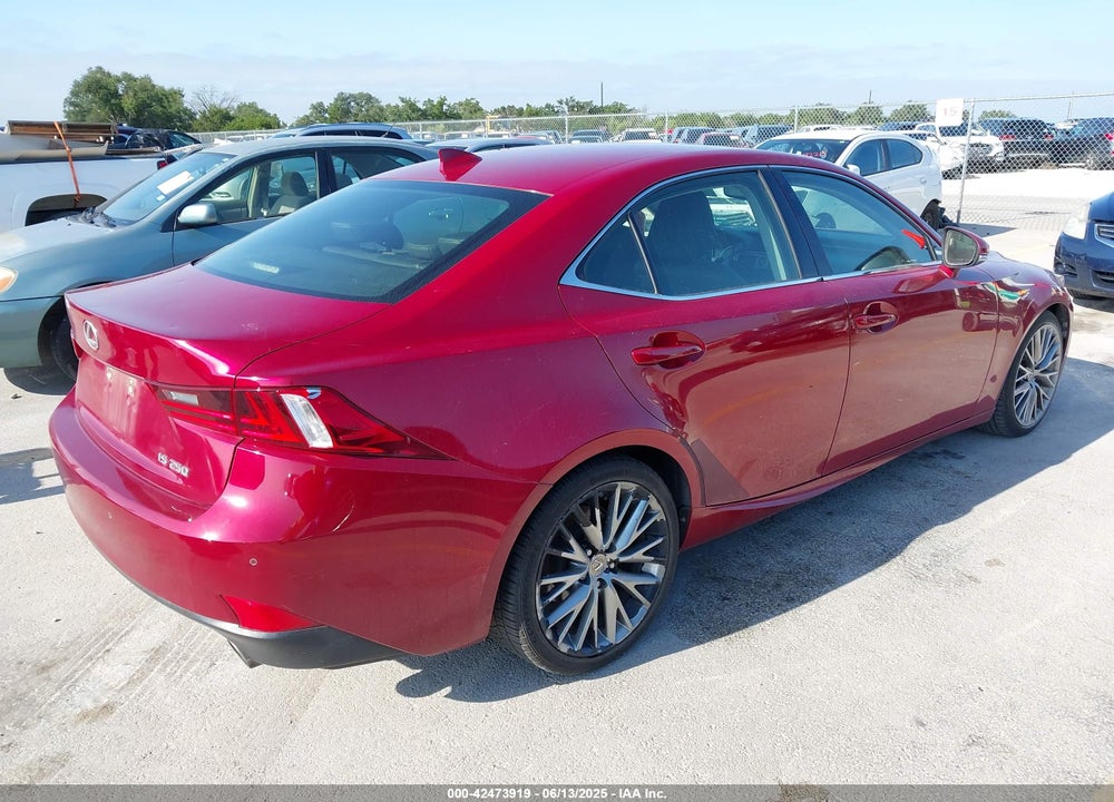 2014 LEXUS IS 250 VIN: JTHBF1D20E5037602