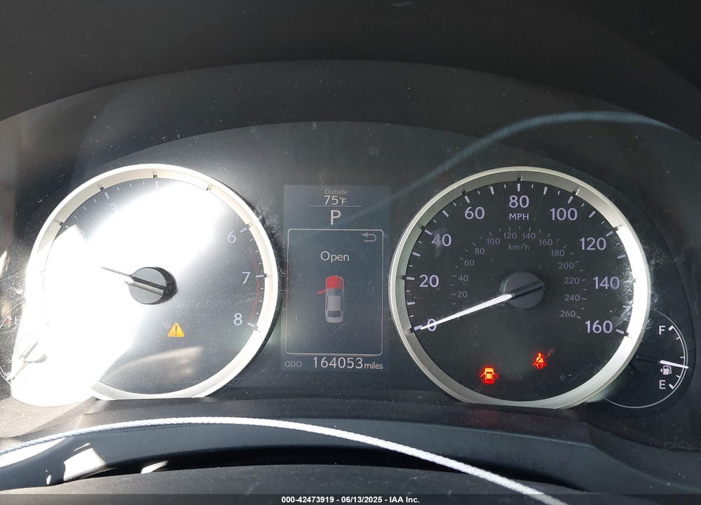 2014 LEXUS IS 250 VIN: JTHBF1D20E5037602