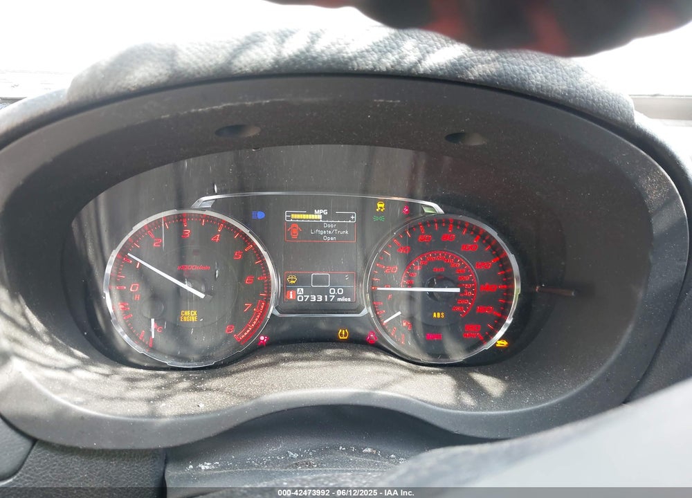 2017 SUBARU WRX VIN: JF1VA1J65H9817005
