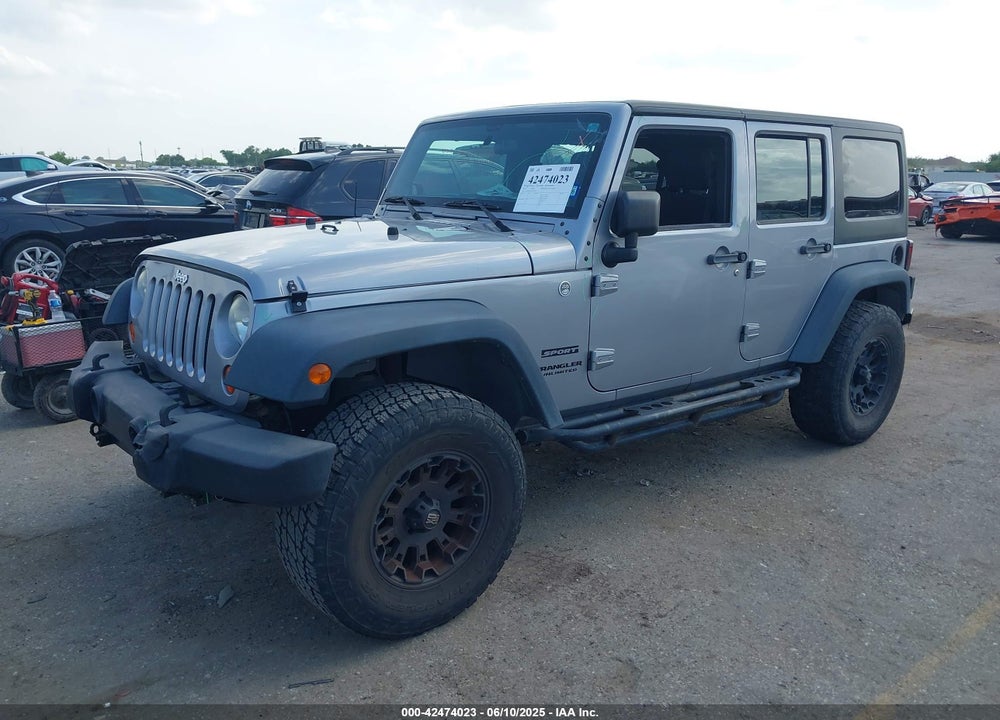 2013 JEEP WRANGLER UNLIMITED VIN: 1C4BJWDG4DL676455