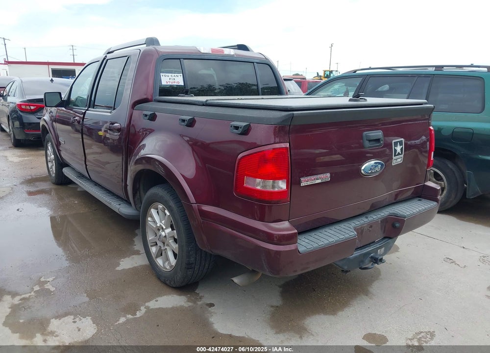 2008 FORD EXPLORER SPORT TRAC LIMITED VIN: 1FMEU33E68UA98924