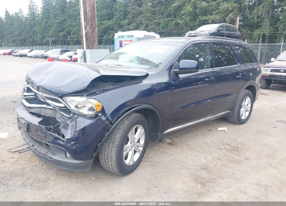 2013 DODGE DURANGO VIN: 1C4RDJAG5DC697022