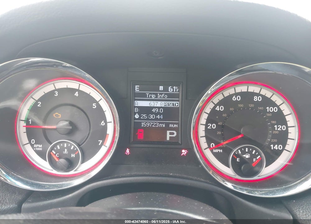 2013 DODGE DURANGO VIN: 1C4RDJAG5DC697022