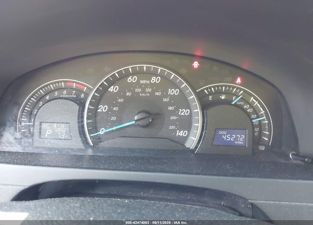 2012 TOYOTA CAMRY VIN: 4T4BF1FKXCR222551