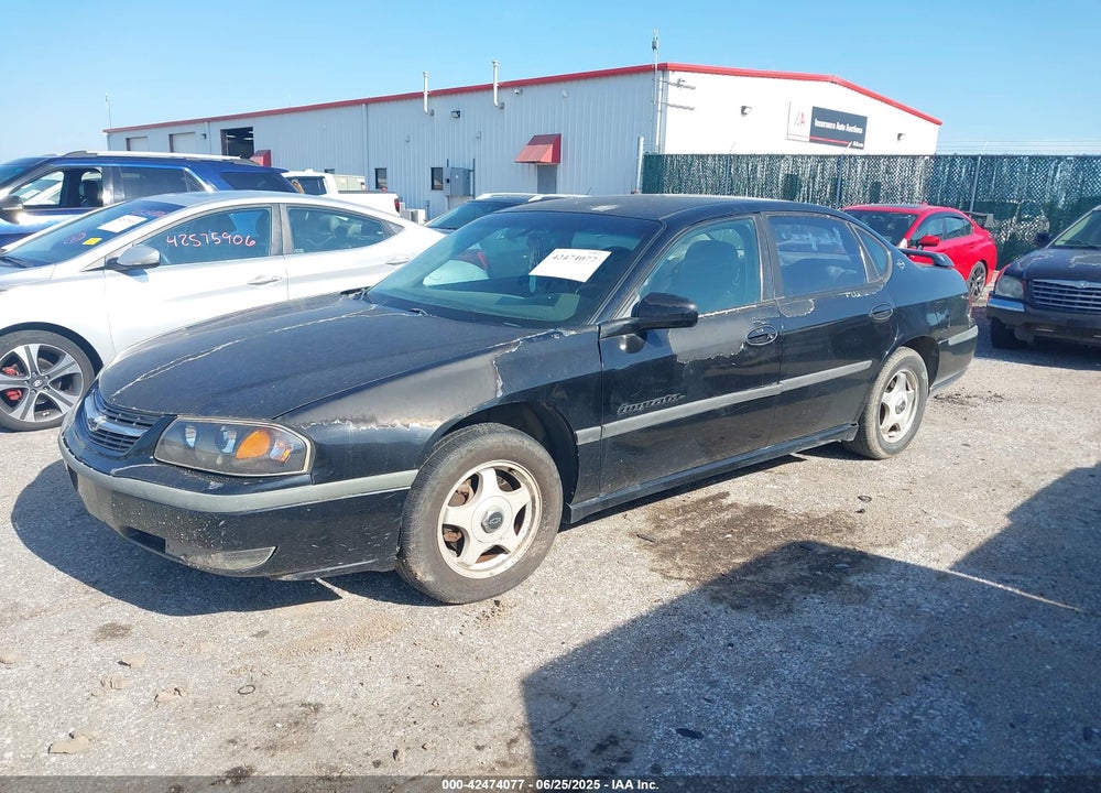 2001 CHEVROLET IMPALA LS VIN: 2G1WH55K019101338