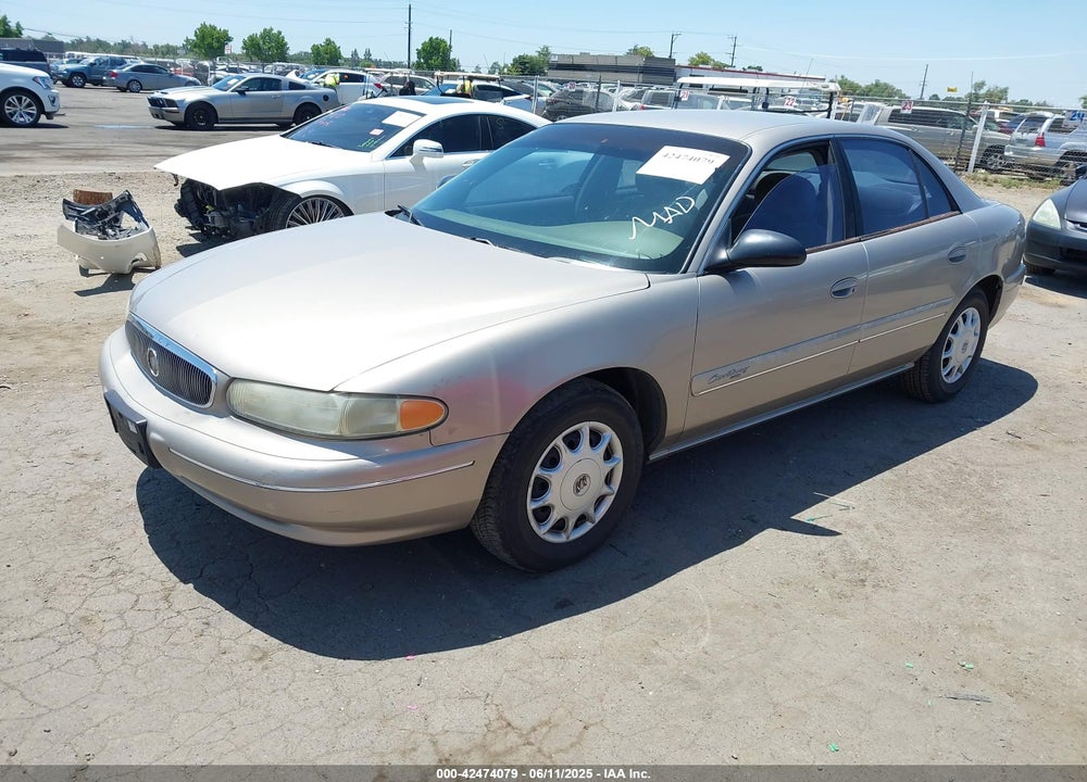 2001 BUICK CENTURY CUSTOM VIN: 2G4WS52J211136736