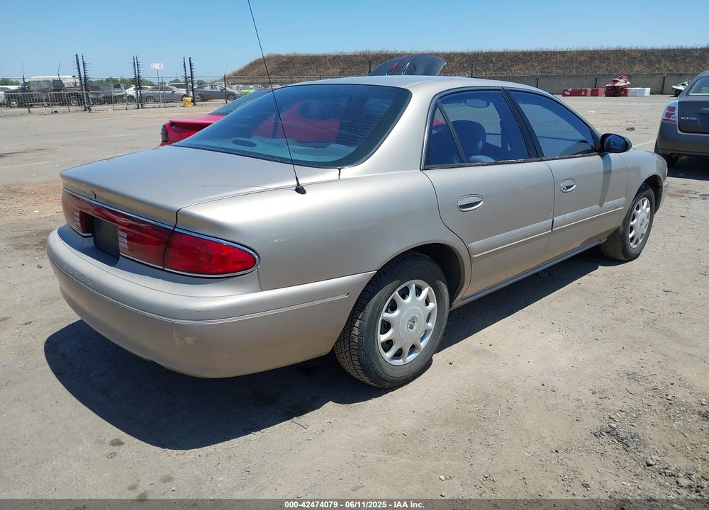 2001 BUICK CENTURY CUSTOM VIN: 2G4WS52J211136736