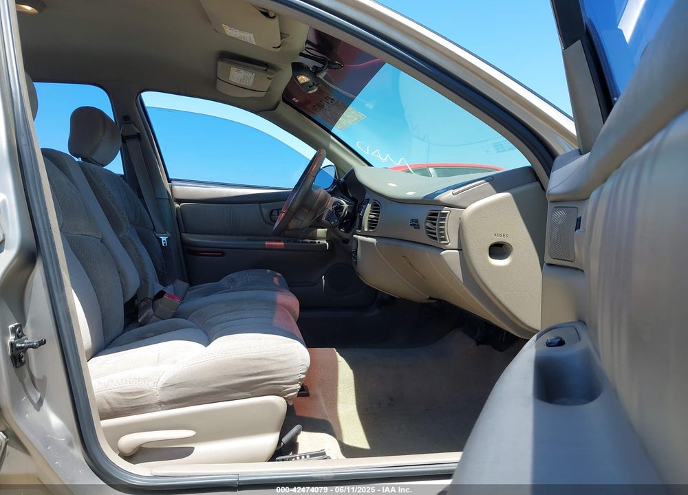2001 BUICK CENTURY CUSTOM VIN: 2G4WS52J211136736