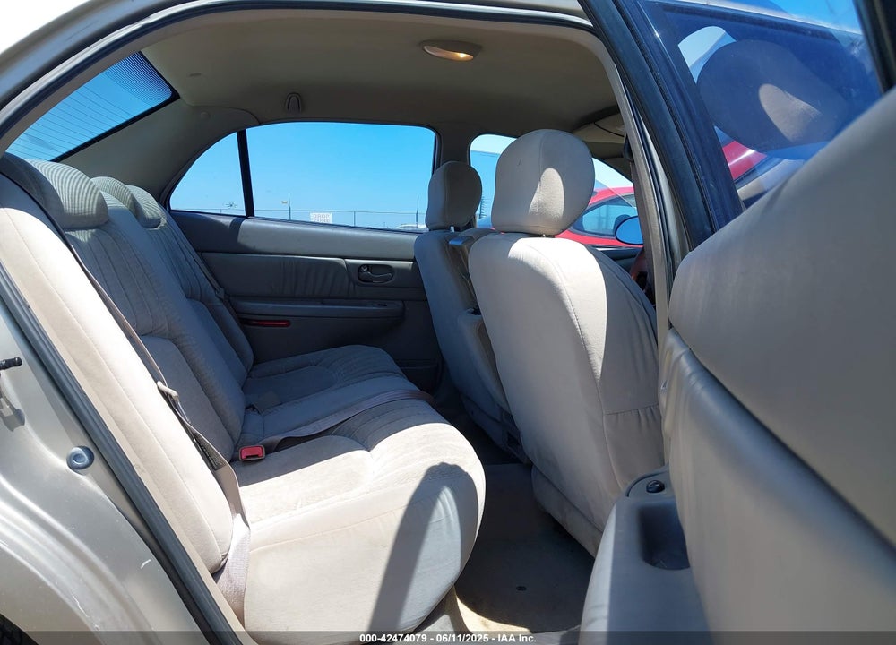 2001 BUICK CENTURY CUSTOM VIN: 2G4WS52J211136736