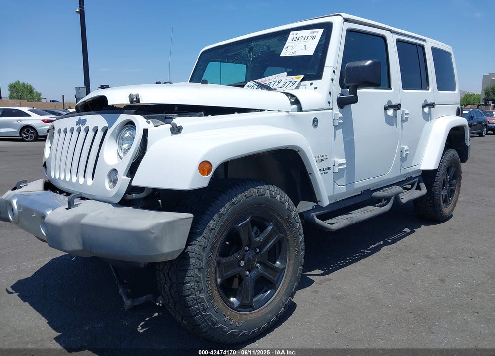 2017 JEEP WRANGLER UNLIMITED SAHARA 4X4 VIN: 1C4BJWEG1HL624589