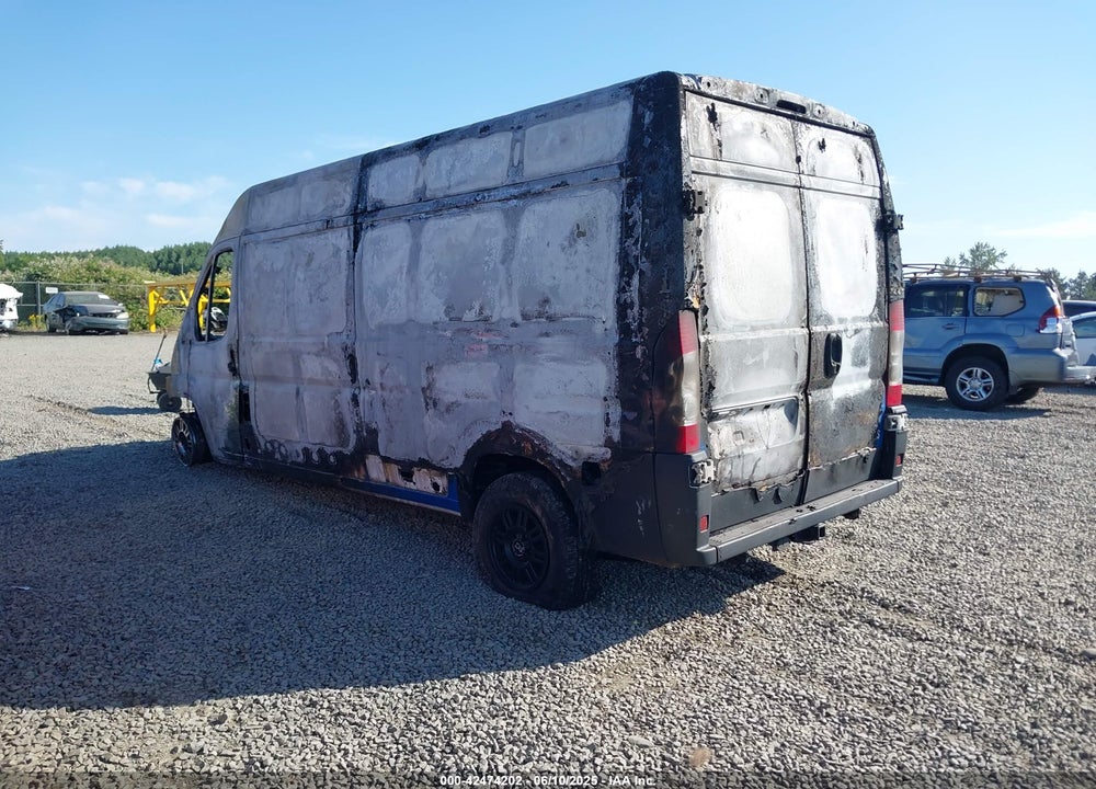 2021 RAM PROMASTER 2500 HIGH ROOF 159 WB VIN: 3C6LRVDG8ME565544