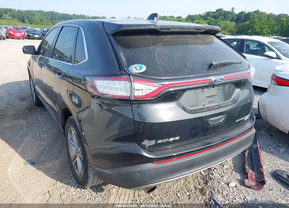 2015 FORD EDGE VIN: 2FMTK4K94FBB34801