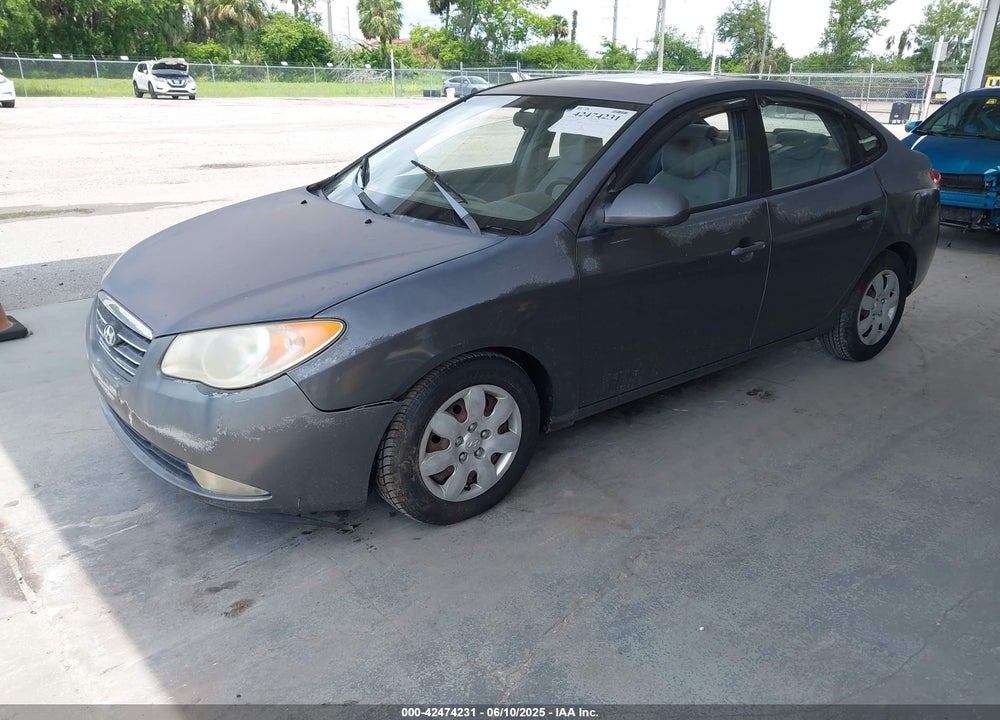 2007 HYUNDAI ELANTRA GLS/LIMITED/SE VIN: KMHDU46D87U191365